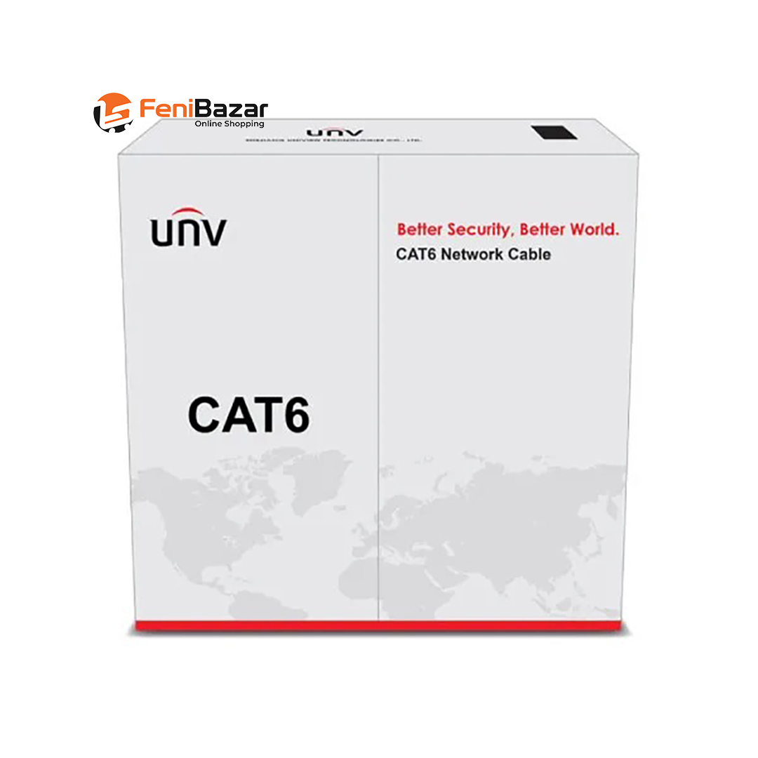 Uniview CAB-LC3100B-CCA-IN CAT6 305 Meter Orange Cable