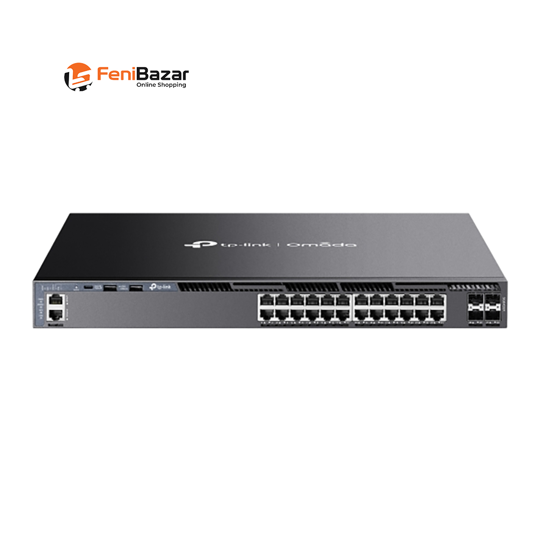 Tp-Link SG6428X Omada 24-Port Gigabit Stackable L3 Managed Switch with 4 10G Slots