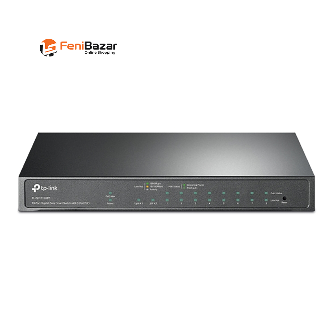 TL-SG1210MPE 10-Port Gigabit Easy Smart Switch with 8-Port PoE+
