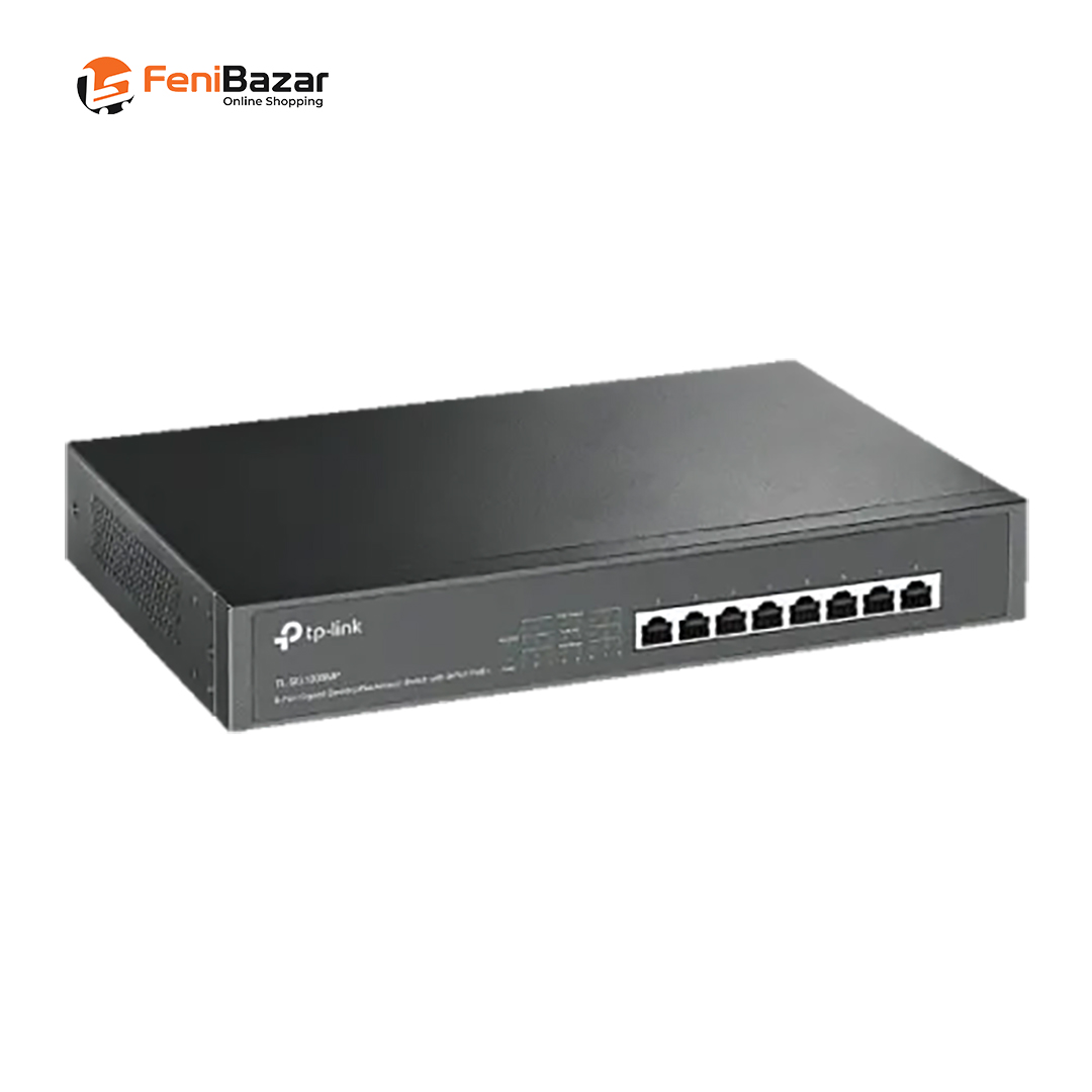 TP-Link TL-SG1008MP 8-Port Gigabit Desktop Switch with 8-Port PoE+
