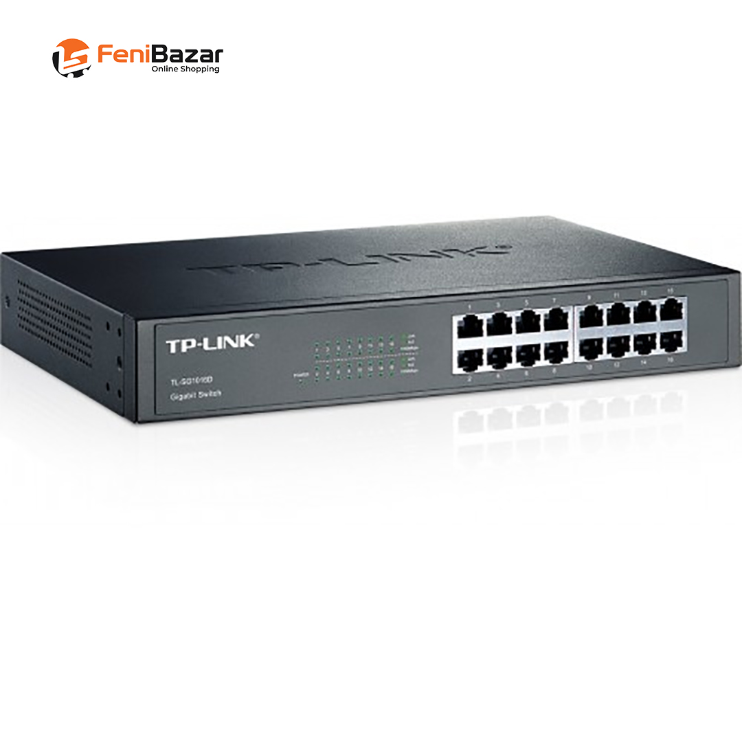 TP-Link TL-SG1016D 16-Port Gigabit Desktop/Rackmount Switch