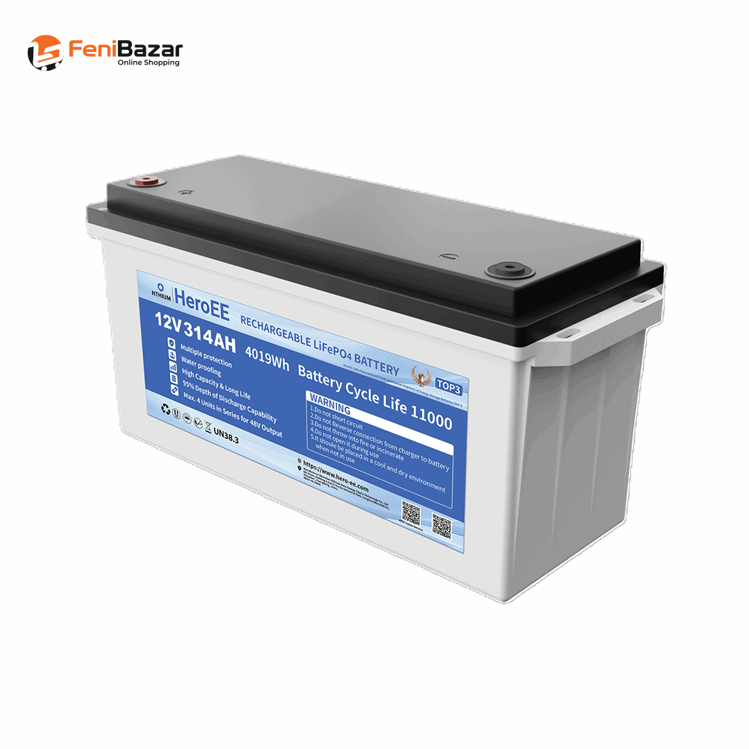 Hithium HeroEE 412ES, 12.8V 314Ah 4kWh LiFePO4 Lithium Battery